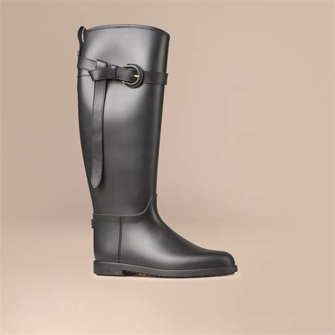 burberry original perfume boots|burberry equestrian rain boots.